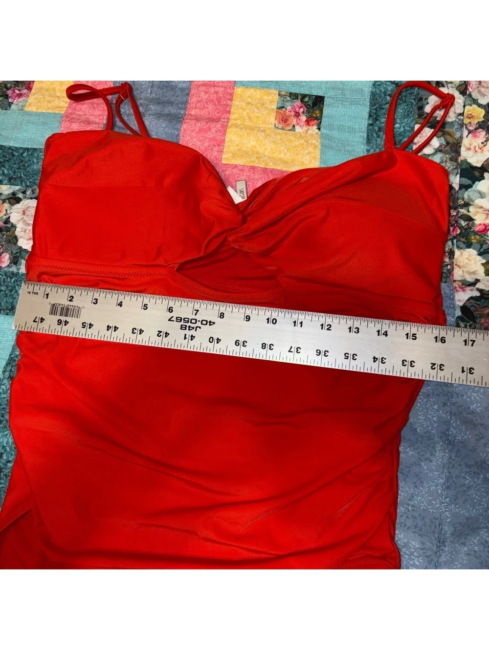 J.Crew Vibrant Red One-Piece Swimsuit Woman’s Size 16 Summer Comfort Stretch